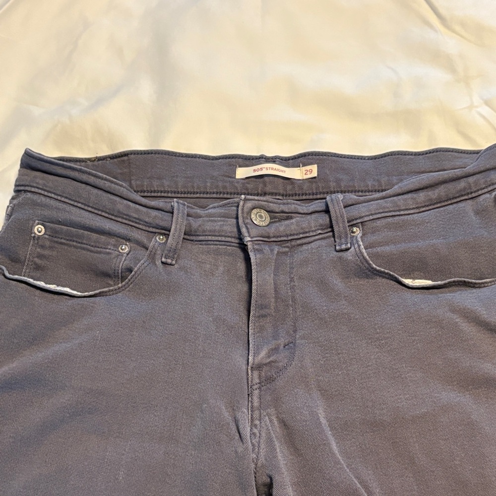 Levi's Women's Gray Boyfriend Jeans